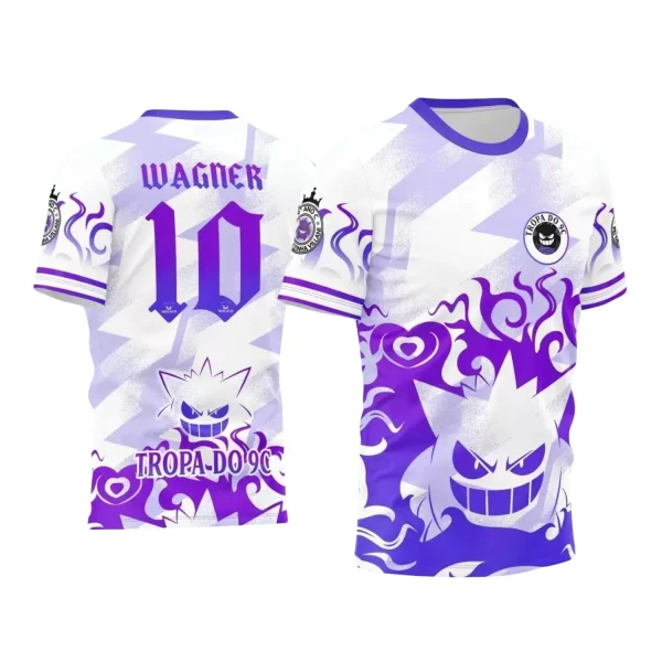 Arte Vetor - Camisa de Interclasse - Gengar  2024 - 2025