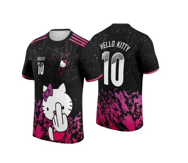 Arte Vetor - Camisa de Interclasse - Hello Kitty - Desenho - 2024 - 2025 