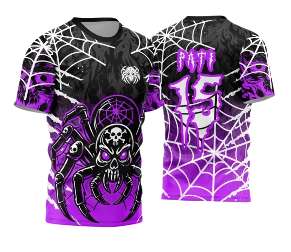 Camisa Interclasse – Aranha Venenosa Jogos Internos | Doces Desenhos