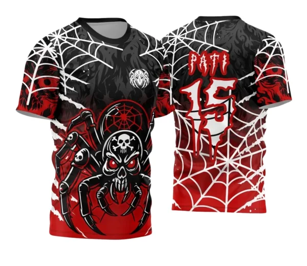 Camisa Interclasse – Aranha Venenosa Jogos Internos | Doces Desenhos