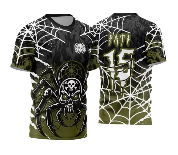 Camisa Interclasse – Aranha Venenosa Jogos Internos | Doces Desenhos