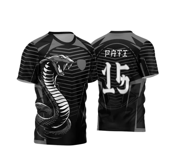 Arte Vetor - Camisa de Interclasse - Jogos Internos - Cobra - 2024 - 2025