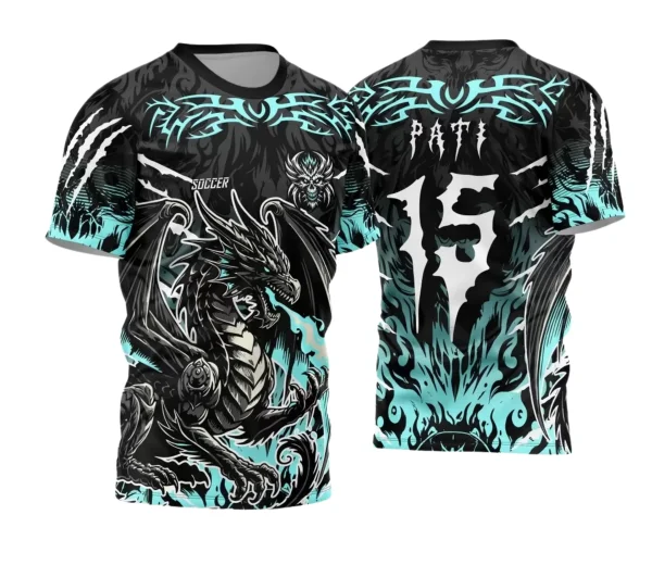 Camisa Interclasse – Dragão Negro Jogos Internos | Doces Desenhos