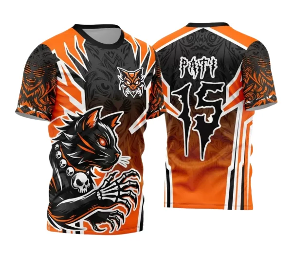 Camisa Interclasse – Gato Dark Jogos Internos | Doces Desenhos