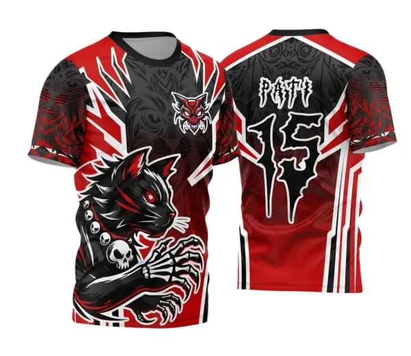 Camisa Interclasse – Gato Dark Jogos Internos | Doces Desenhos