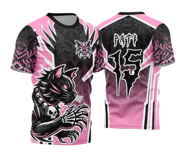 Camisa Interclasse – Gato Dark Jogos Internos | Doces Desenhos