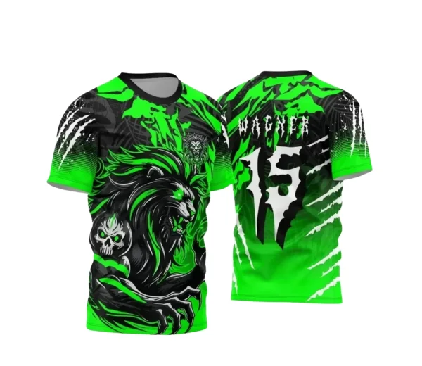 Arte Vetor - Camisa de Interclasse - Jogos Internos - Leão - 2024 - 2025