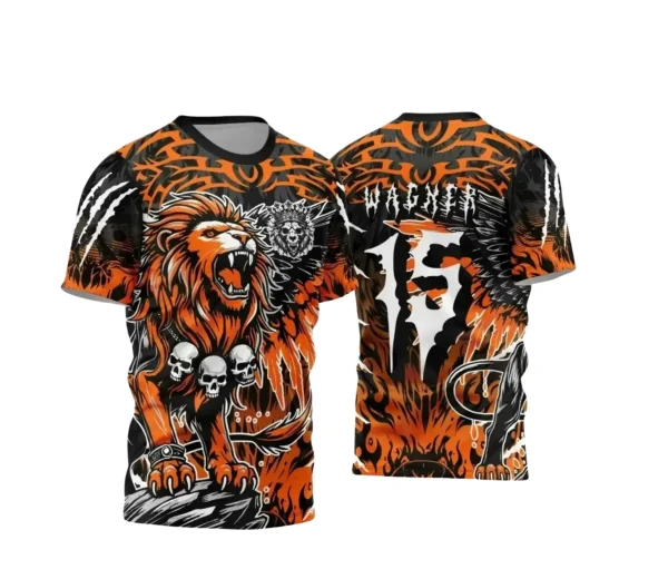 Arte Vetor - Camisa de Interclasse - Jogos Internos - Leão - 2024 - 2025