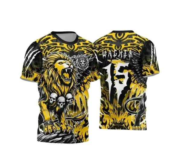 Arte Vetor - Camisa de Interclasse - Jogos Internos - Leão - 2024 - 2025