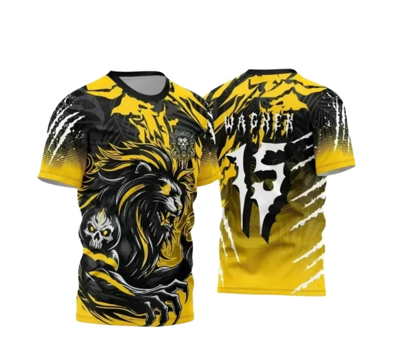 Arte Vetor - Camisa de Interclasse - Jogos Internos - Leão - 2024 - 2025