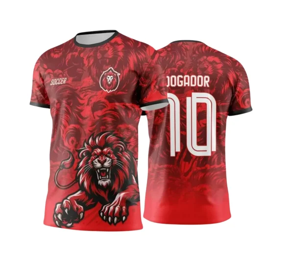 Arte Vetor - Camisa de Interclasse - Jogos Internos - Leão - 2024 - 2025