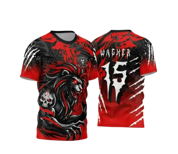 Arte Vetor - Camisa de Interclasse - Jogos Internos - Leão - 2024 - 2025