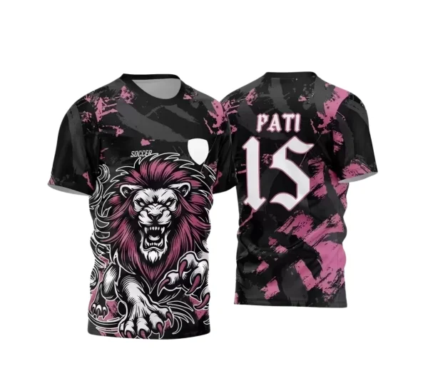 Arte Vetor - Camisa de Interclasse - Jogos Internos - Leão Feroz - 2024 - 2025