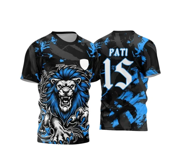 Arte Vetor - Camisa de Interclasse - Jogos Internos - Leão Feroz - 2024 - 2025