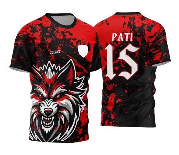 Camisa Interclasse Escolar Tema Lobo | Doces Desenhos