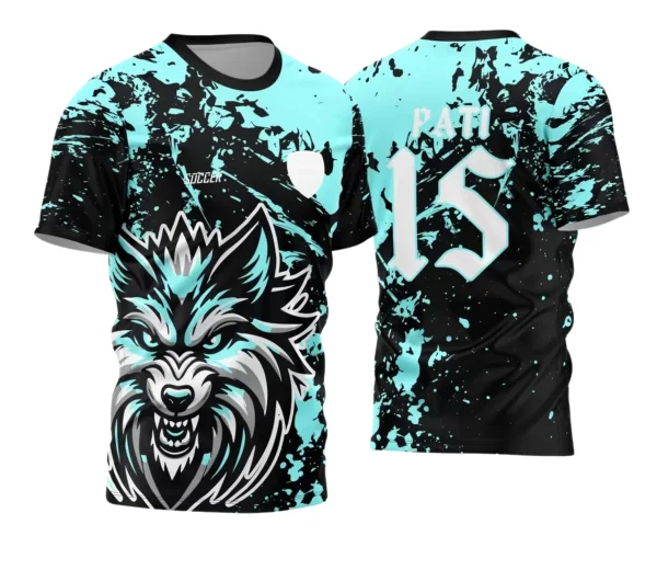 Camisa Interclasse Escolar Tema Lobo | Doces Desenhos