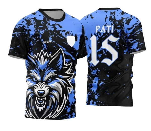 Camisa Interclasse Escolar Tema Lobo | Doces Desenhos