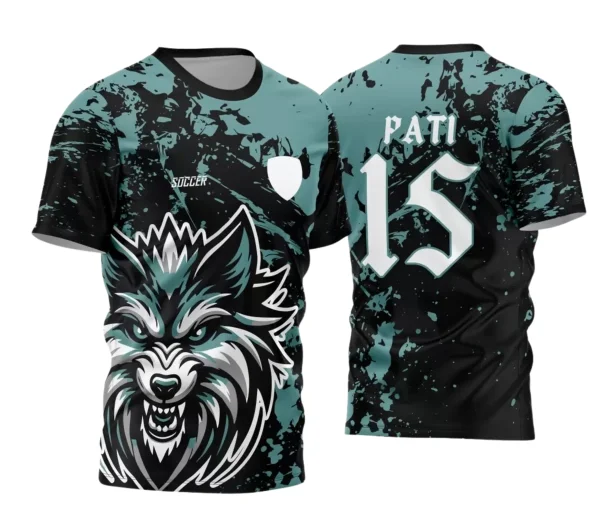 Camisa Interclasse Escolar Tema Lobo | Doces Desenhos