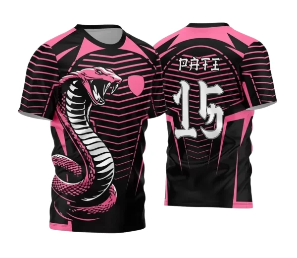 Camisa Interclasse Personalizada – Cobra | Doces Desenhos