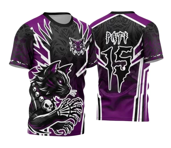 Camisa Interclasse Personalizada – Gato Jogos Internos | Doces Desenhos