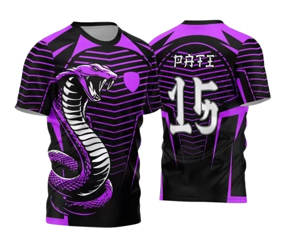 Camisa Interclasse Personalizada – Cobra | Doces Desenhos