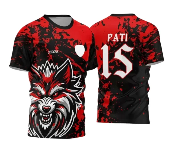 Camisa Interclasse Personalizada – Lobo Jogos Internos | Doces Desenhos