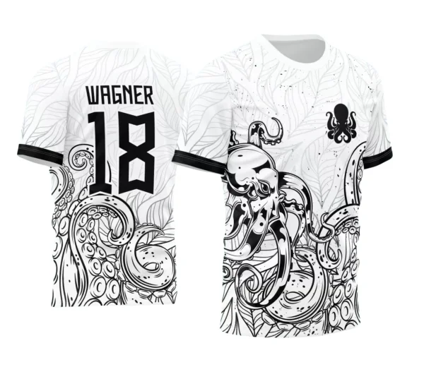 Interclasse Polvo Camiseta – Modelo Escolar Arte Digital