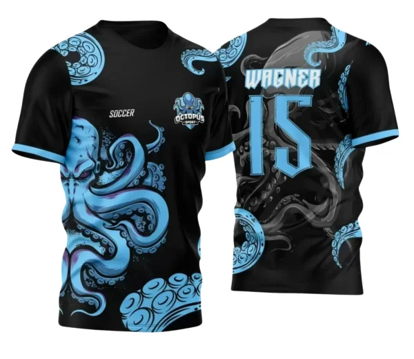 Interclasse Polvo Camiseta – Modelo Escolar Arte Digital