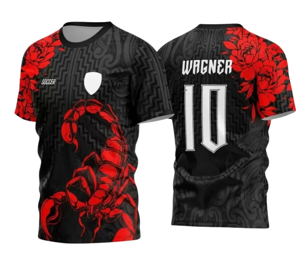 Camisa Interclasse Escolar Tema Escorpião