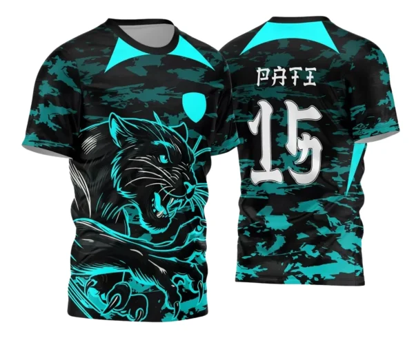 Camisa Interclasse Escolar Tema Pantera | Doces Desenhos