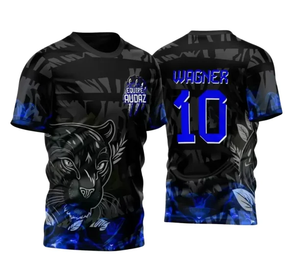 Camisa Interclasse Escolar Tema Pantera