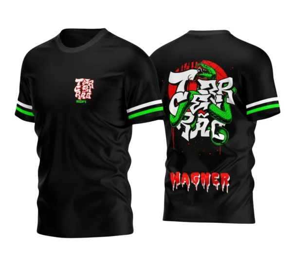 Camisa Terceirão – Tema Cobra