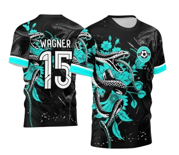 Camisa Interclasse Escolar Tema Cobra