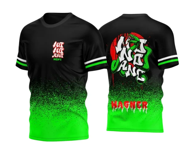 Camisa Nono Ano Escolar Tema Cobra