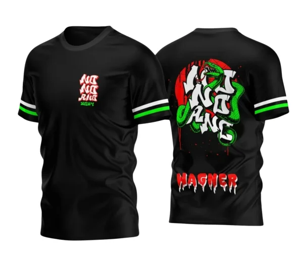 Camisa Nono Ano Escolar Tema Cobra