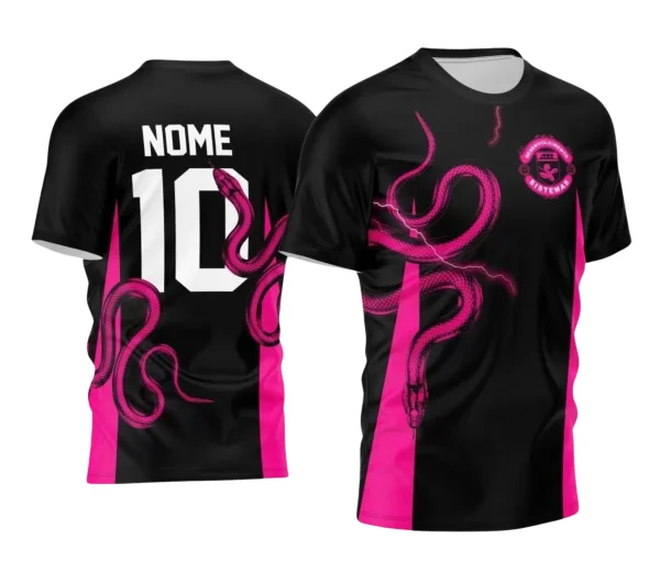 Camisa Interclasse Escolar Tema Cobra