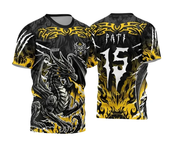 Camisa Interclasse – Dragão Negro Jogos Internos | Doces Desenhos