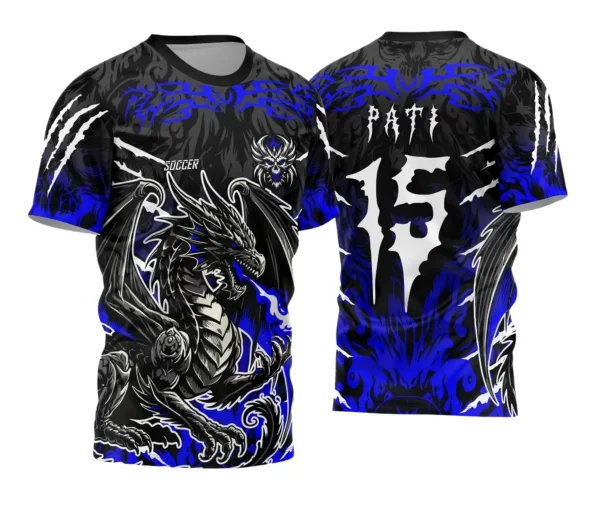 Camisa Interclasse – Dragão Negro Jogos Internos | Doces Desenhos