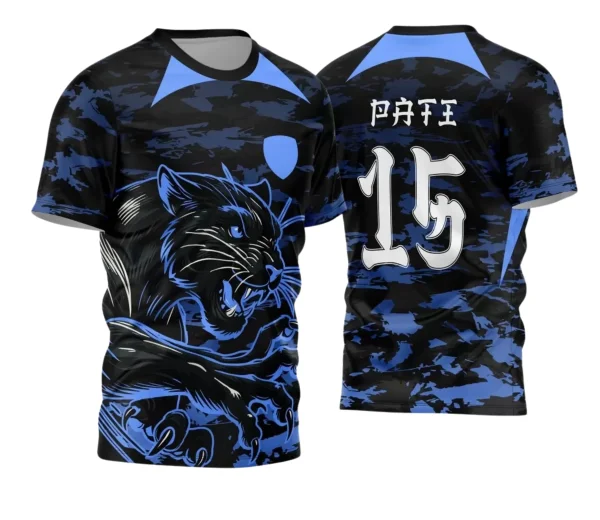 Camisa Interclasse Escolar Tema Pantera | Doces Desenhos