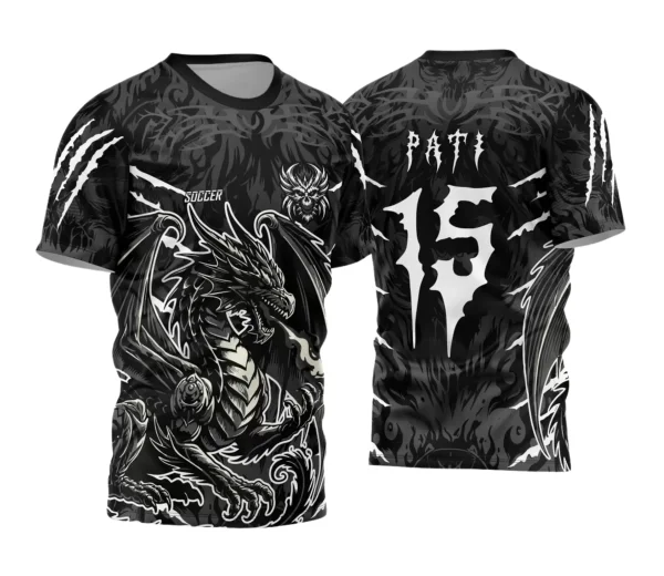 Camisa Interclasse – Dragão Negro Jogos Internos | Doces Desenhos