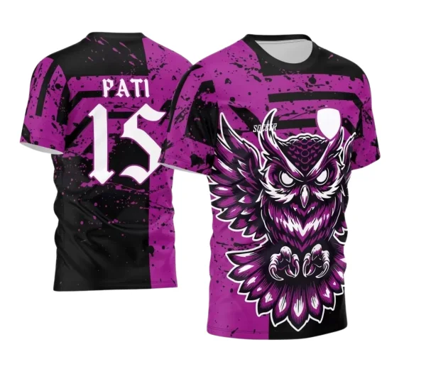 Camisa Interclasse Escolar Tema Coruja | Doces Desenhos