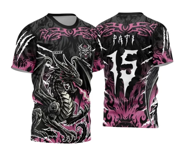 Camisa Interclasse – Dragão Negro Jogos Internos | Doces Desenhos