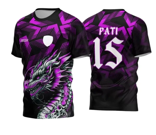 Camisa Interclasse Escolar Tema Dragão | Doces Desenhos