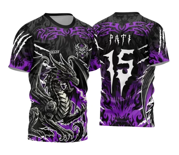 Camisa Interclasse – Dragão Negro Jogos Internos | Doces Desenhos