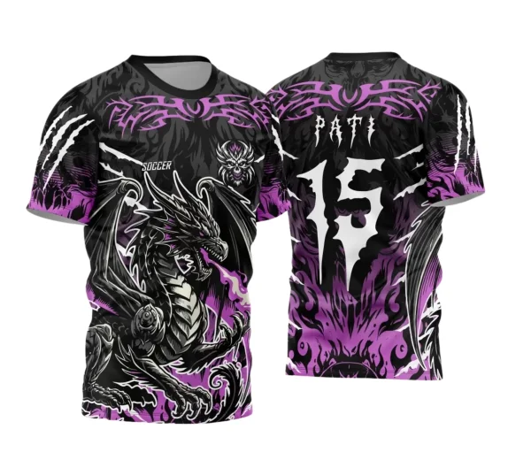 Camisa Interclasse – Dragão Negro Jogos Internos | Doces Desenhos