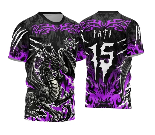 Camisa Interclasse – Dragão Negro Jogos Internos | Doces Desenhos