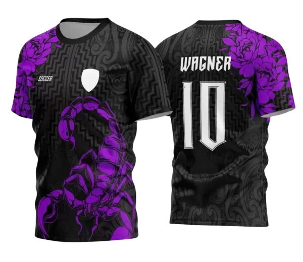 Camisa Interclasse Escolar Tema Escorpião