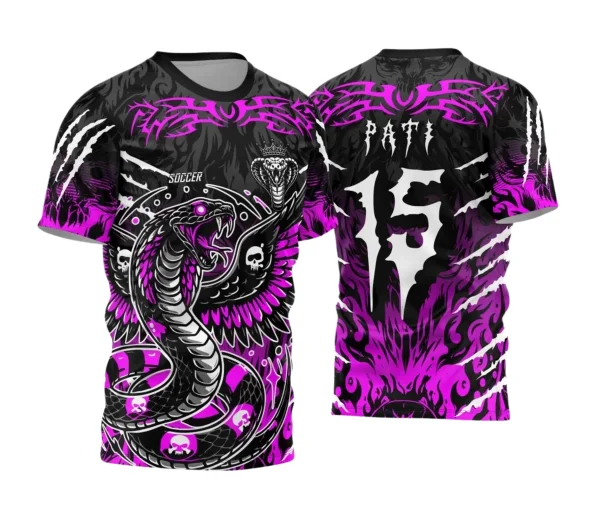 Camisa Interclasse – Cobra Caveiras Jogos Internos | Doces Desenhos