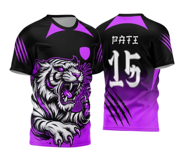 Camisa Interclasse Escolar Tema Tigre | Doces Desenhos