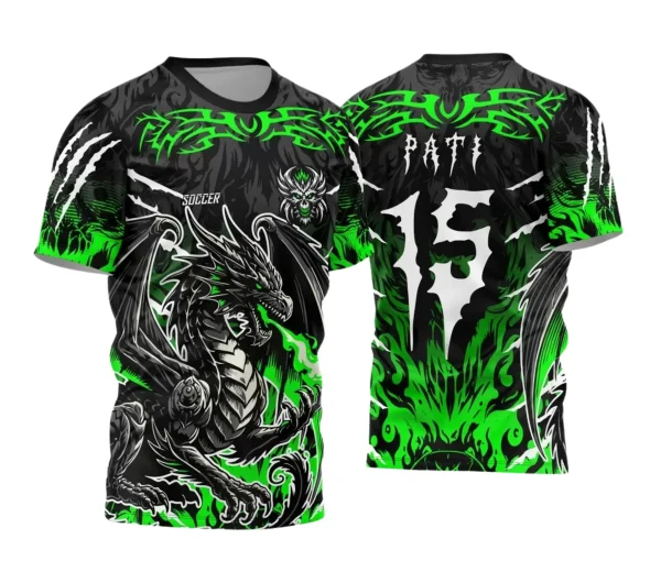 Camisa Interclasse – Dragão Negro Jogos Internos | Doces Desenhos